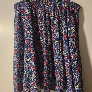 Torrid flowered skirt, Size 1
